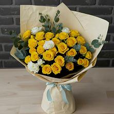 Букет цветов из:  Розы в Большие Березники Мордовия