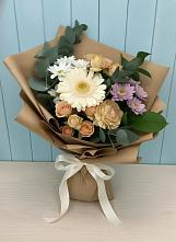 Букет цветов из:  Герберы и Хризантемы в Большие Березники Мордовия