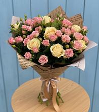 Букет цветов из:  Розы в Большие Березники Мордовия