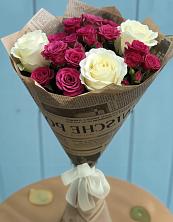 Букет цветов из:  Розы в Большие Березники Мордовия