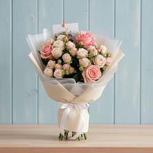 Букет цветов из:  Розы в Большие Березники Мордовия